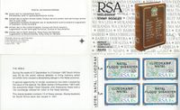 Weltsammlung der Weltrekorde - RSA Die Briefmarke mit den meisten Weltsprachen - Immer heisst es DIE BIBEL