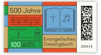 Sonderpostwertzeichen &bdquo;500 Jahre Evangelisches Gesangbuch&ldquo;