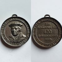 Eisenguss, Medaille auf Martin Luthers, Luther
