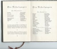 1924 Fritz Lang - Thea von Harbou Die Nibelungen UFA original Premiere Programm
