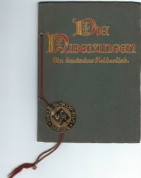 1924 Fritz Lang / Thea von Harbou Die Nibelungen UFA original Premiere Programm