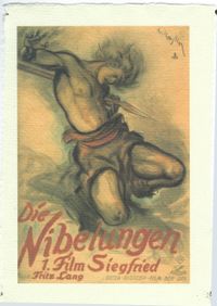 Nibelungen 1. Film Siegfried Fritz Lang