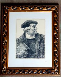 Karl Konrad Friedrich Bauer, Martin Luther, Karl Bauer Martin Luther, Luther Briefmarken