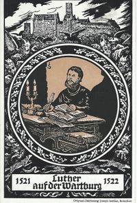 Luther, Luther Postkarten, Luther Portrait, Martin Luther Bildniskarte