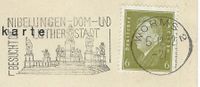 05.12.1932 Deutsches Reich, Sonderstempel Worms Lutherdenkmal