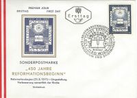 Mi 1249, Wien 31.10.67, Lutherbibel, &Ouml;sterreich, 450 Jahre Reformation, Luther Briefmarken