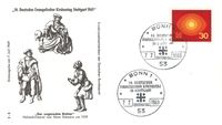 07.07.1969 BRD Evangelischer Krichentag Stuttgart EtSt Bonn, Martin Luther