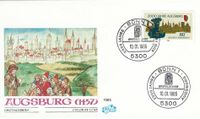 2000 Jahre Augsburg, Michel-Nr.: Bund 1234, Kaiser Augustus