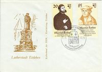 Junker J&ouml;rg, Luther Briefmarken, Martin Luther, DDR, Wittenberg