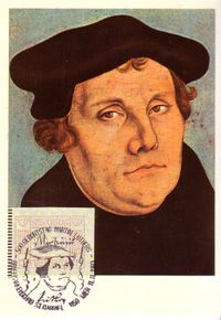 11.11.1983 &Ouml;sterreich Sonderstempel Martin Luther