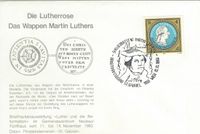 12.11.1983 &Ouml;sterreich Sonderstempel Martin Luther