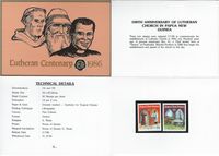 Michel-Katalog-Nr.: PG 529, Papua New Guinea, Martin Luther, Luther Briefmarken
