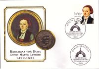 14.01.1999 BRD 10er Bogen: Katharina von Bora, Michel-Katalog-Nr. 2029