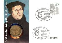 Sonderstempel Rodenberg, Deister, Martin Luther, Luther Briefmarken