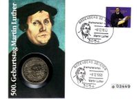 Sonderstempel Rodenberg, Deister, Martin Luther, Luther Briefmarken