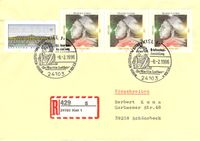08.02.1996 BRD &quot;450 Todestag Martin Luther&quot; Michel 1841 Ersttagsstempel Kiel, Luther Briefmarken