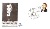 14.01.1999 BRD FDC Katharina von Bora, Michel-Katalog-Nr. 2029, Luther Briefmarken