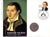 14.01.1999 BRD 10er Bogen: Katharina von Bora, Michel-Katalog-Nr. 2029