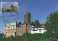 11.05.2017 BRD Maximumkarte Wartburg ETSt.: Eisenach