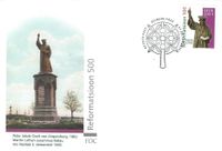FDC, ESTONIA, 2017, 500 Jahre Reformation, Reformatin, Briefmarken, Luther