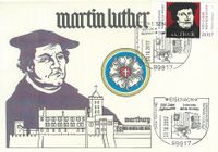 2017.10.31_Eisenach Stempel 20-322 500 Jahre Reformation Lutherstube auf der Wartburg 1