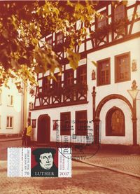 2017.10.31_Eisenach Stempel 20-322 500 Jahre Reformation Lutherstube auf der Wartburg 5