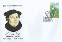2017.10.31_Slowakei Sonderstempel 500 Jahre Reformation