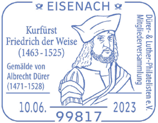 Kurfürst Friedrich der Weise - Stempelnummer 12 081