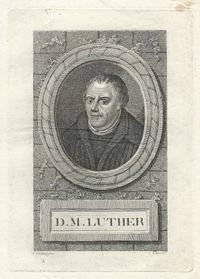 Radierung, Martin Luther, Lucas Cranach, Medardus Martin Thoenert, Th&ouml;nert, Leipzig