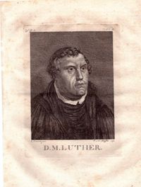 D. M. Luther Kupferstich, Heffter, Cranach &quot;Zeitung f&uuml;r die Jugend&quot;, Martin Luther Kupferstich