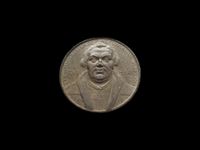 Martin Luther Medaille 400-Jahrfeier der Reformation 1917 Durchmesser 51 mm