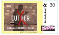 Nibelungenfestspiele, Worms, Luther, Luther Briefmarken