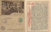 1904.05.22_Drucksache gelaufen 1904 in Ansichtskarte mit Lutherstube im Lutherhaus Eisenach5