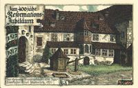 1917 Augustinerkloster Priorasgeb&auml;ude; 1917 12 Postkarten; Paul S&uuml;&szlig; AG M&uuml;geln Dresden, Martin Luther, Luther Postkarten