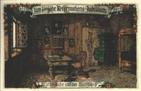 1917 Luthestube Wartburg; 1917 12 Postkarten; Paul S&uuml;&szlig; AG M&uuml;geln Dresden, Martin Luther, Luther Postkarten