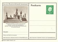 Ganzsache Lutherdenkmal Worms Postkarte