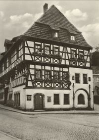 P 11 DDR Eisenach Lutherhaus wartburg verlag max ke&szlig;ler jjena ak430
