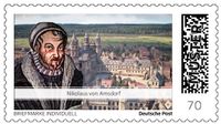 Nikolaus von Amsdorf, Wormser Reichstag 1521, Luther Briefmarken, Martin Luther, Reformator, Luther in Worms