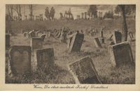 Judenfriedhof - Der &quot;Heilige Sand&quot; - Worms, Der &quot;Heilige Sand&quot; ist der &auml;lteste &quot;in situ&quot; j&uuml;dische Friedhof Europas!
