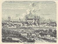 Stadtansicht Worms um 1850
