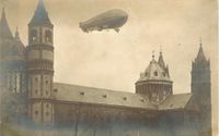 Zeppelin LZ 11 „Viktoria Luise“ über dem Wormser Dom - Foto von Elke Schilling